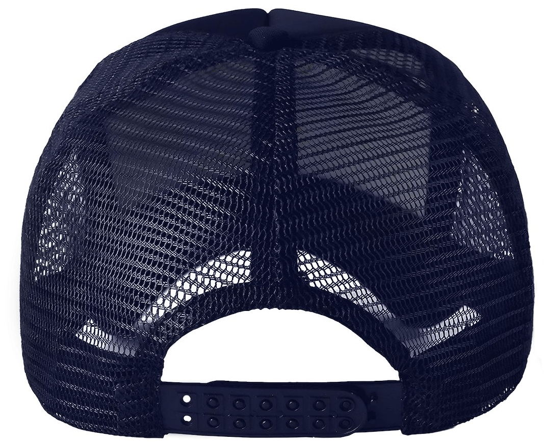 czapka z daszkiem 2 Czapka z daszkiem 100% poliester - Moontex trucker 5P - zapięcie