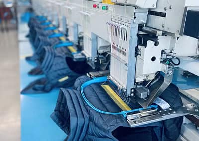 Haft komputerowy na koszulkach i bluzach - technika wykonywania nadruku