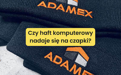 Czy haft komputerowy nadaje się na czapki?